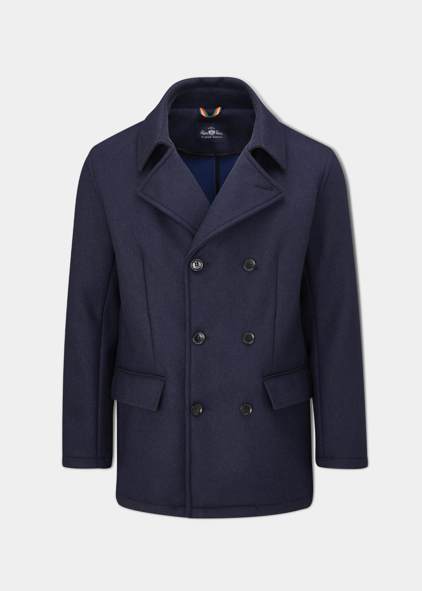 Ewen Men s Double Breasted Jacket In Navy Alan Paine EU Alan