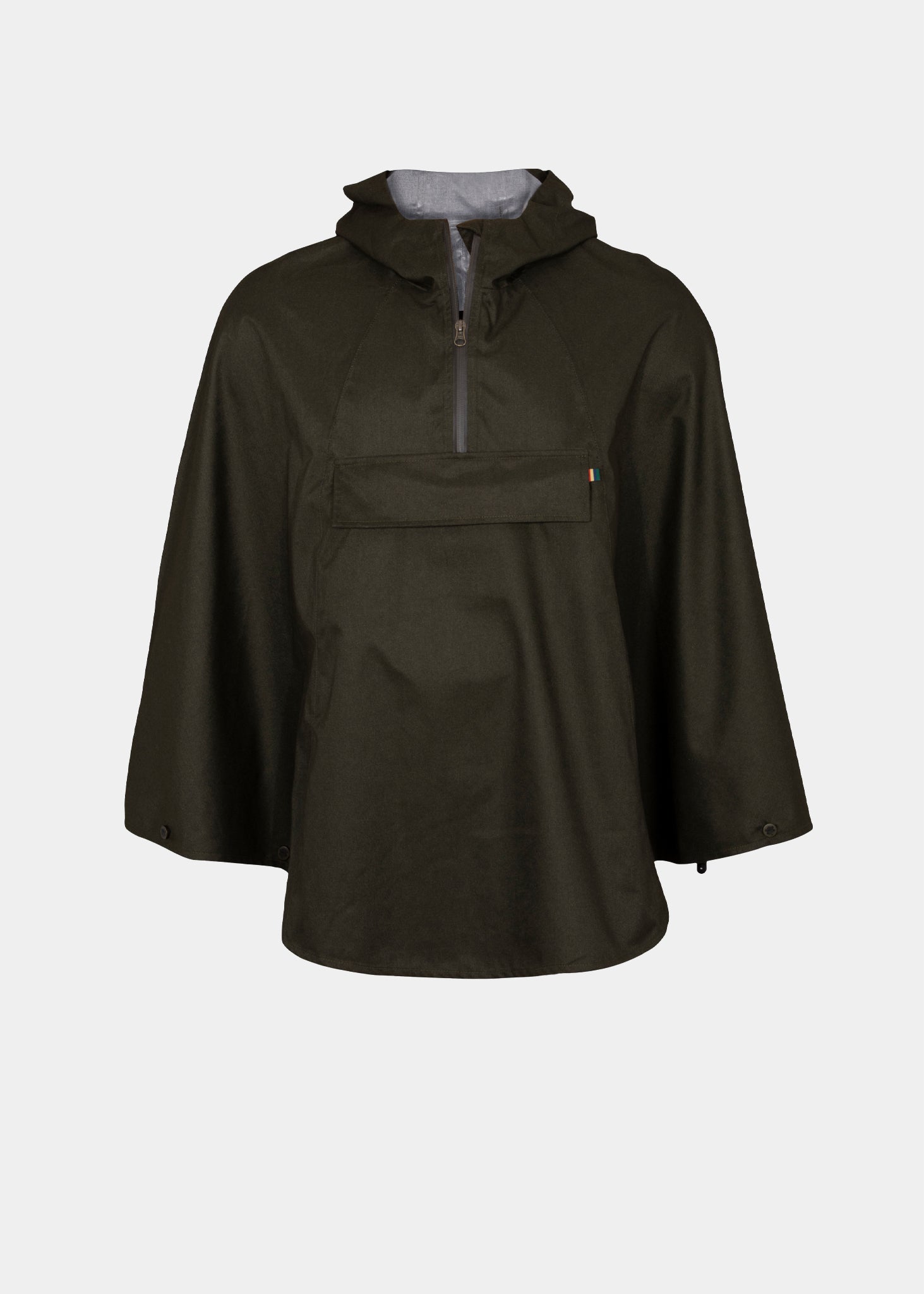 Fernley Ladies Waterproof Cape In Woodland Ladies Country Coats