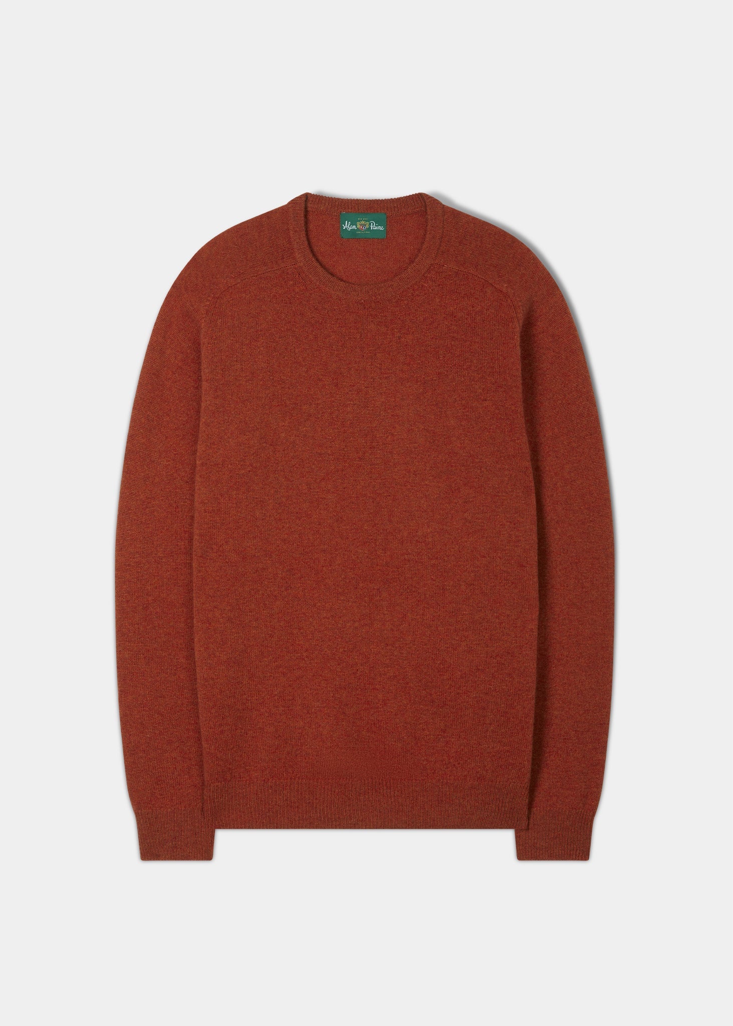 Lenzie Lambswool Jumper In Ember