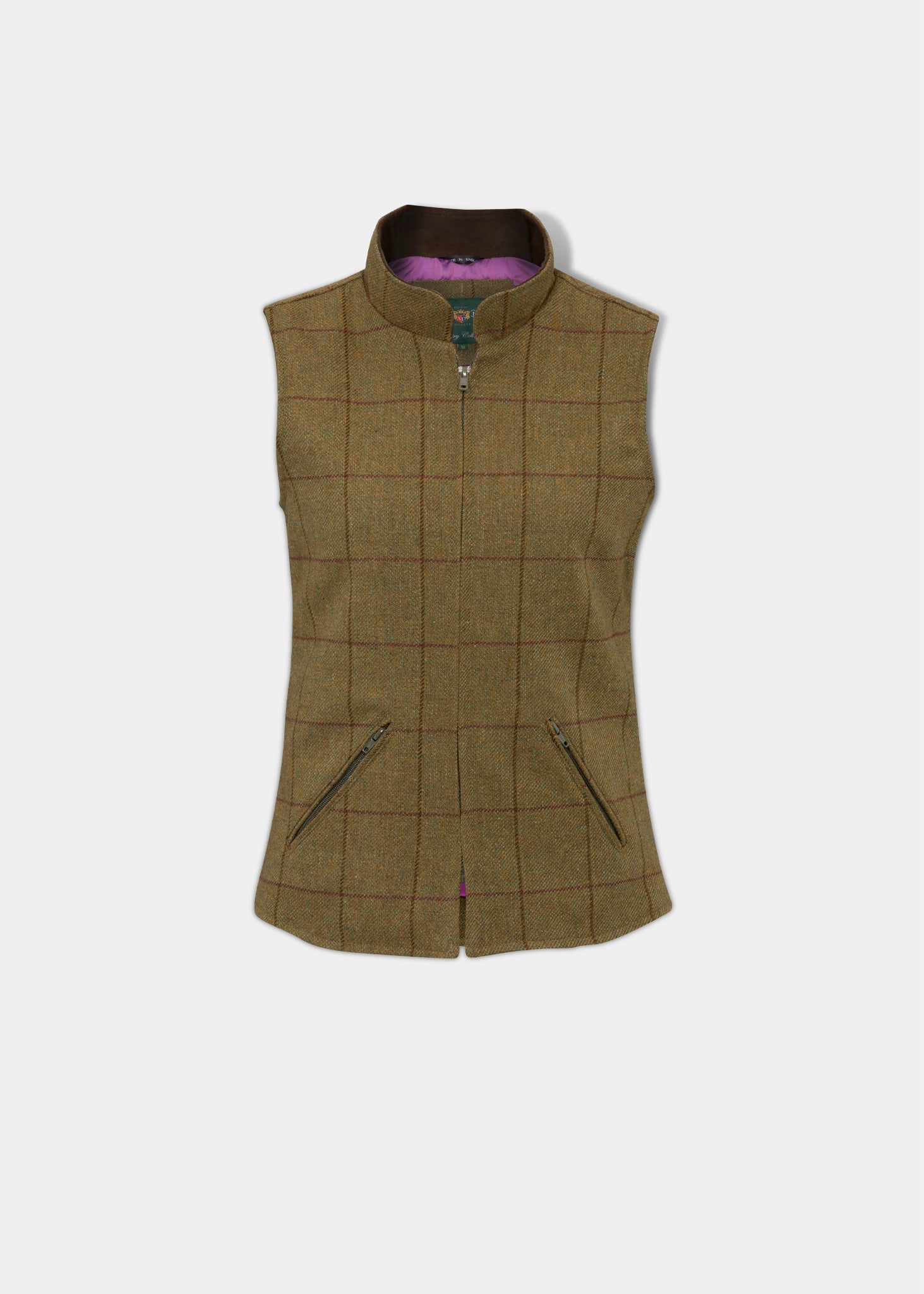 Rutland Ladies Tweed Waterproof Shooting Gilet Shooting