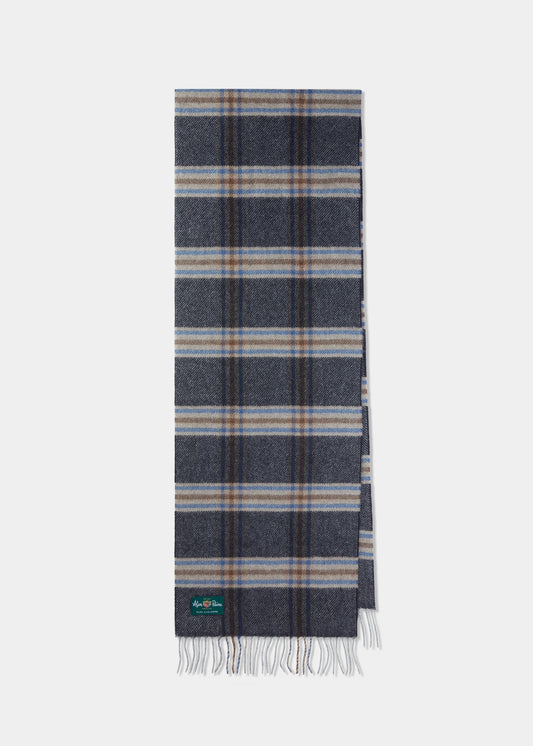 Neatham Cashmere Scarf In Charcoal