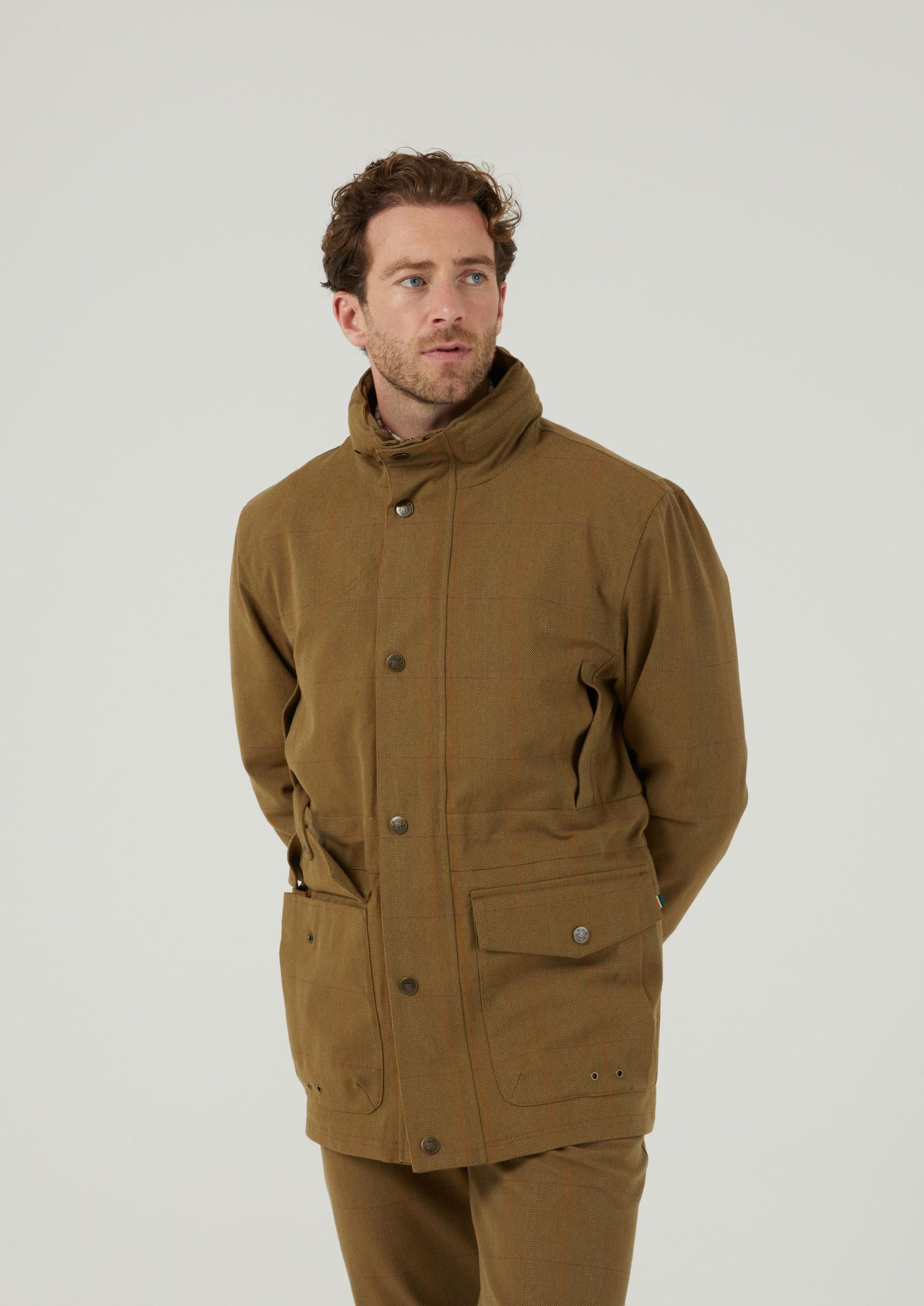 Axford Men's Waterproof Lightweight Field Coat In Aspen