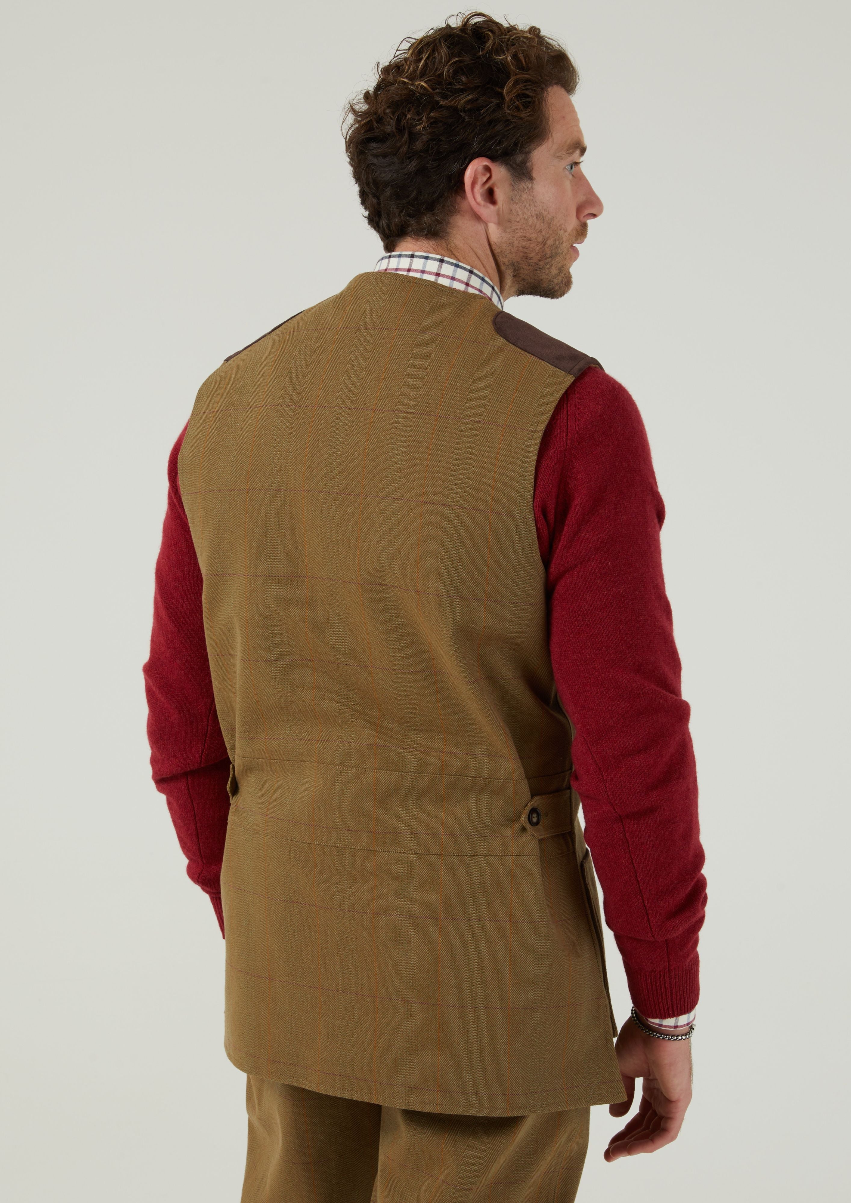 Waterproof Lightweight Shooting Waistcoat In Aspen Alan Paine EU