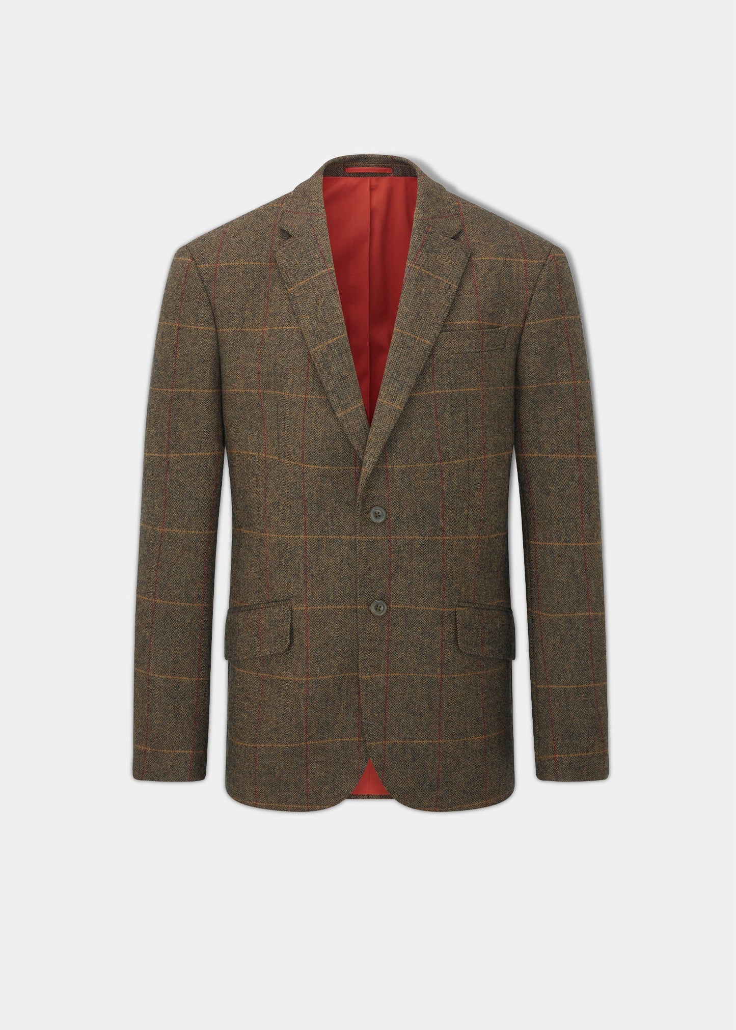 Combrook Men's Tweed Sports Blazer In Teak 