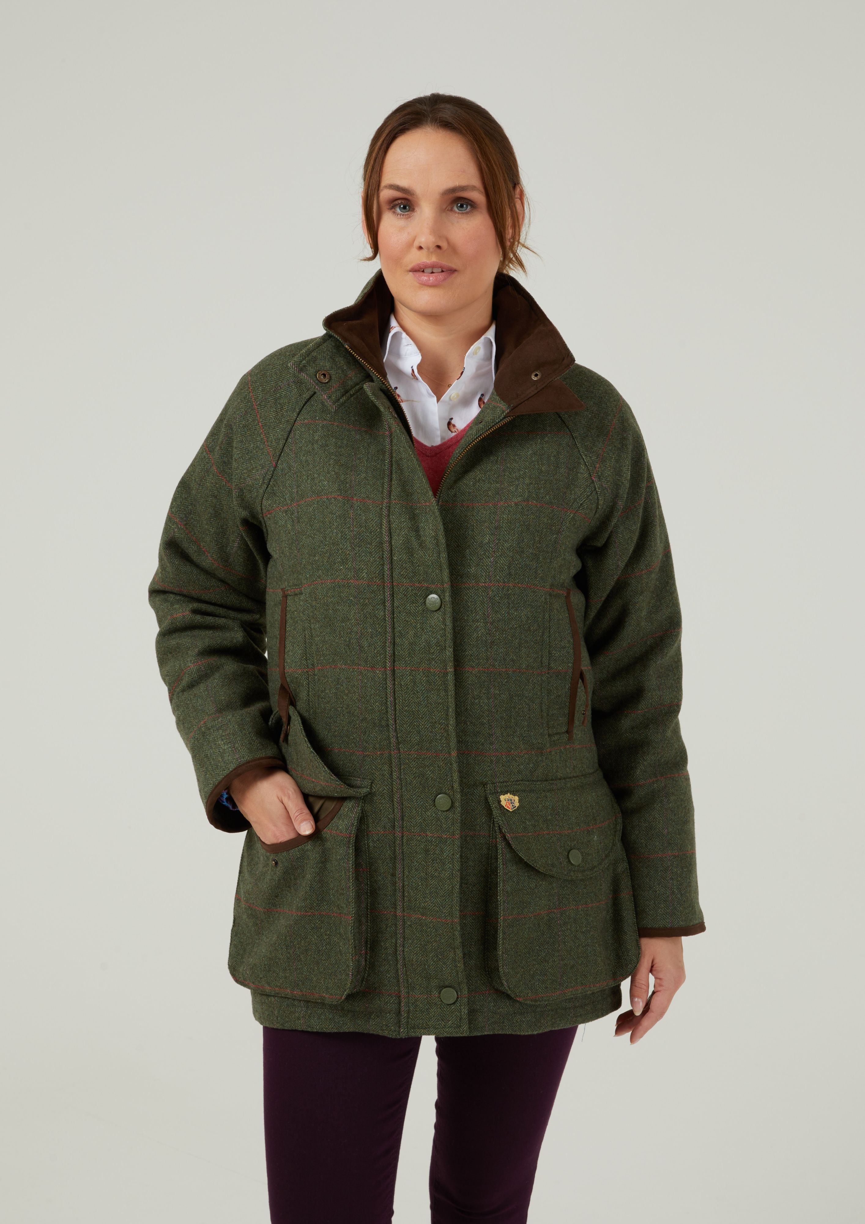 Women's Tweed Jackets | Ladies Tweed Coats – Alan Paine Europe