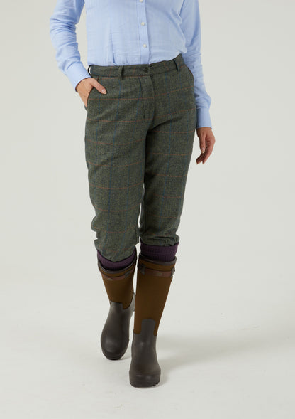 Combrook Ladies Tweed Breeks In Heath