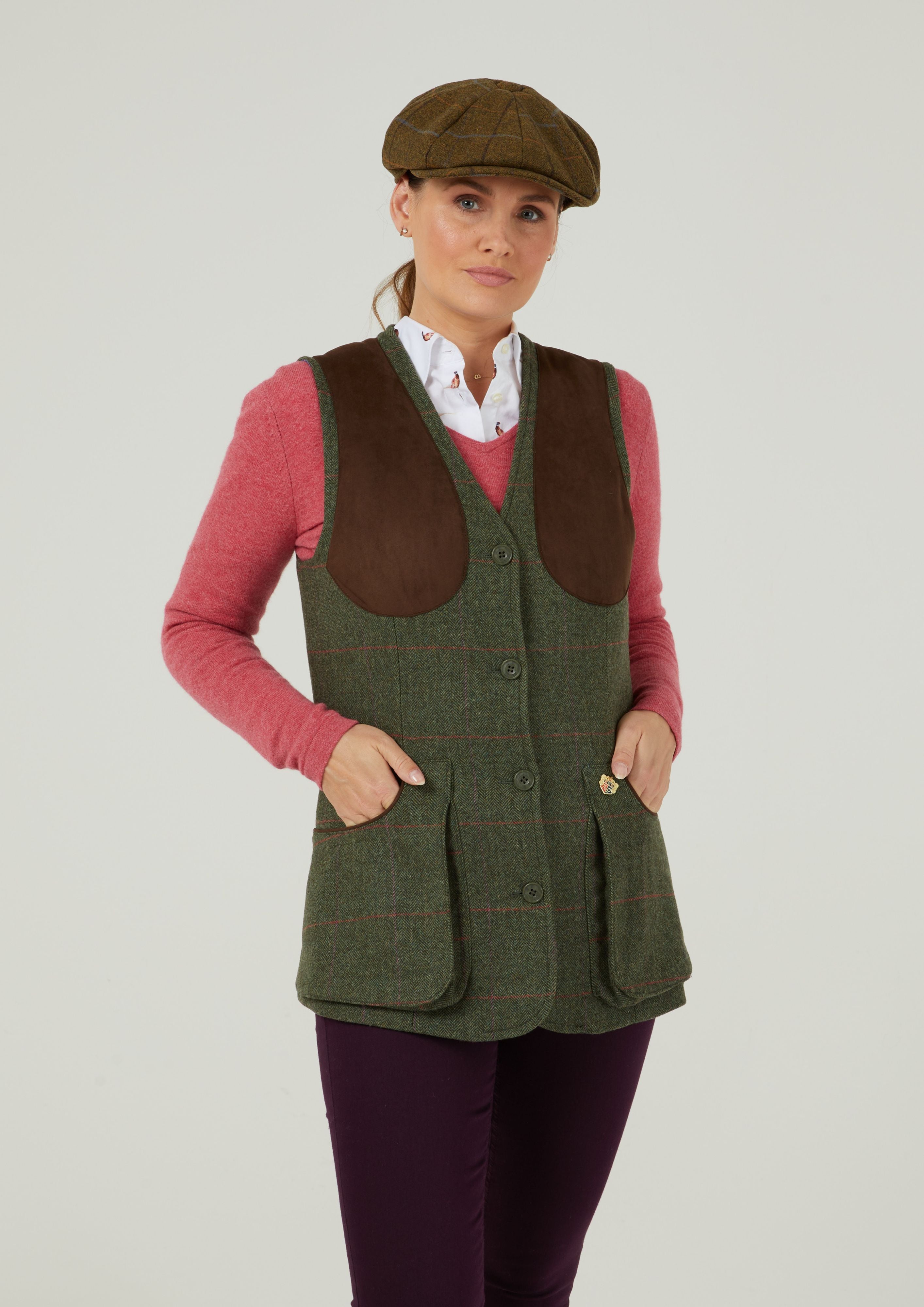 Ladies shooting waistcoat sale