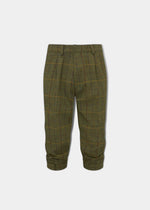 Rutland Men's Tweed Shooting Breeks In Green Ash