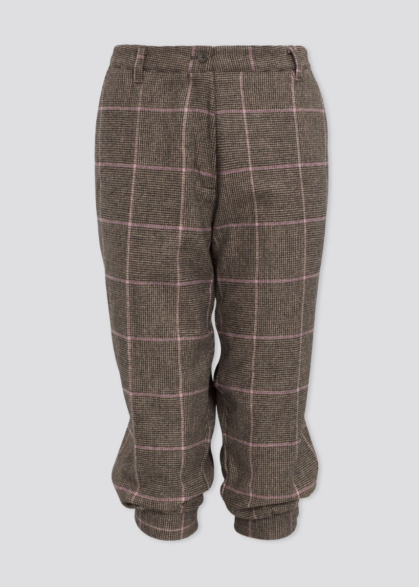 alan paine combrook ladies tweed breeks ebony