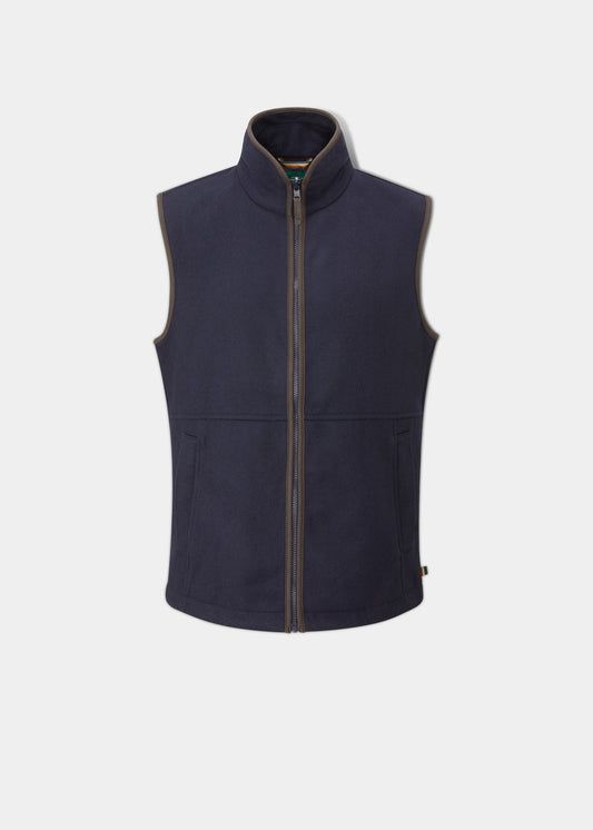 Berwick Men's Waistcoat in Dark Navy