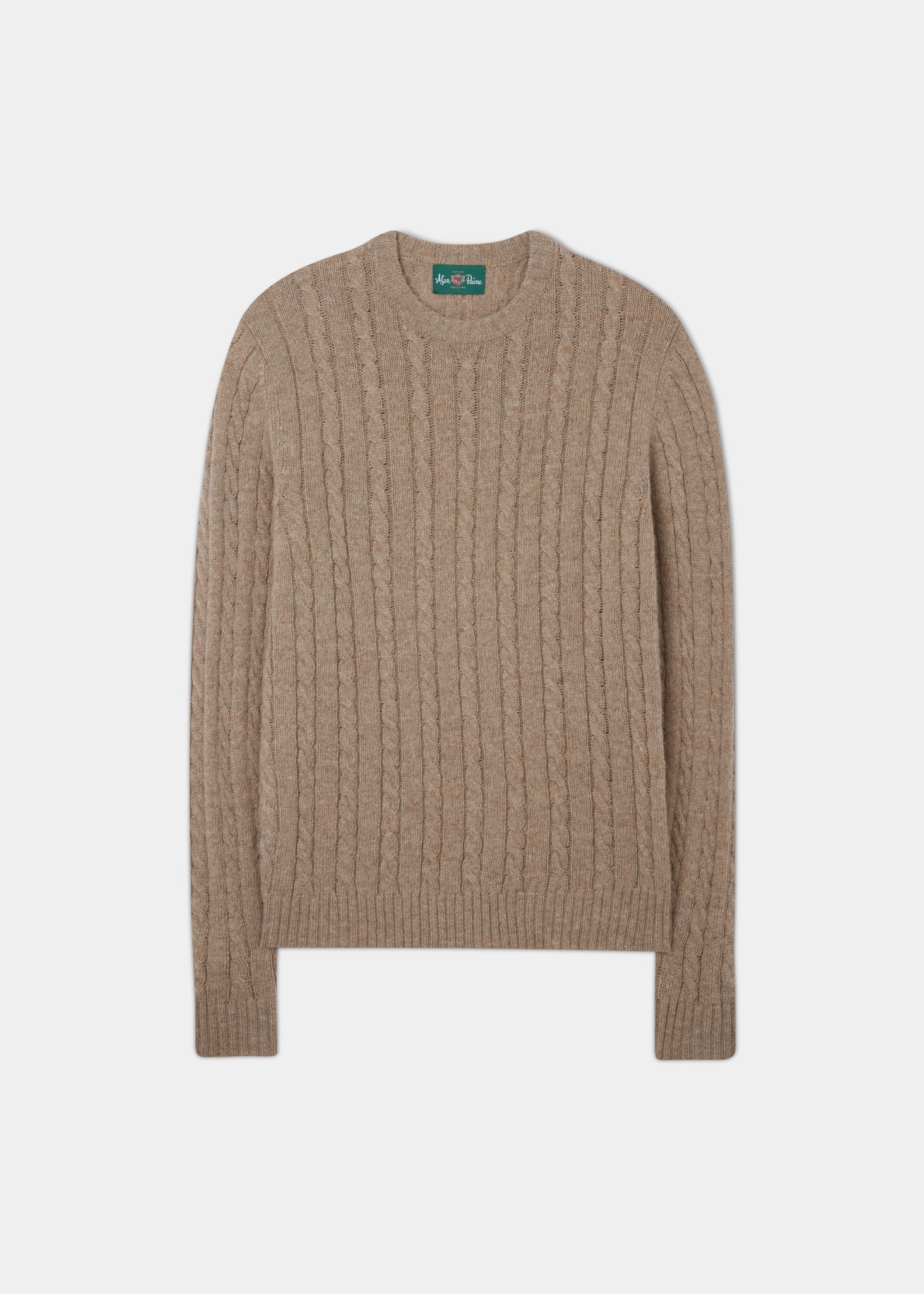 Men's Cable Knit Jumpers | Cable Sweaters | Alan Paine UK – Alan 