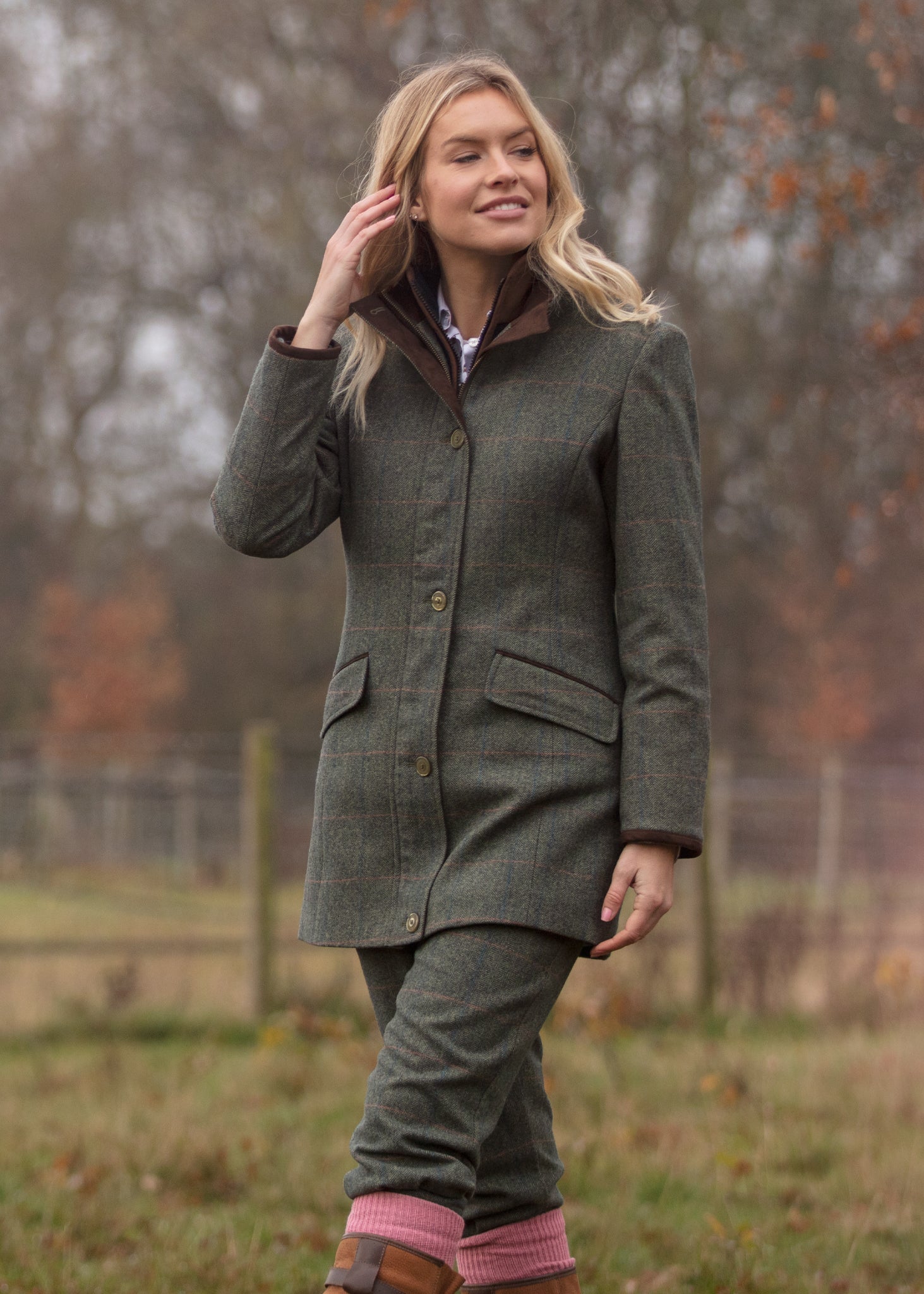 Tweed shooting jacket outlet women's