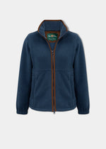 ladies-fleece-jacket-blue-steel