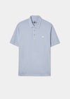 Fritton Pique Polo Shirt In Light Blue