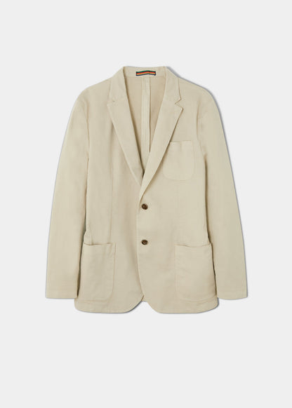 Heymouth Men's Cotton Blazer In Beige