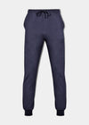 Men's cotton loungepants in navy