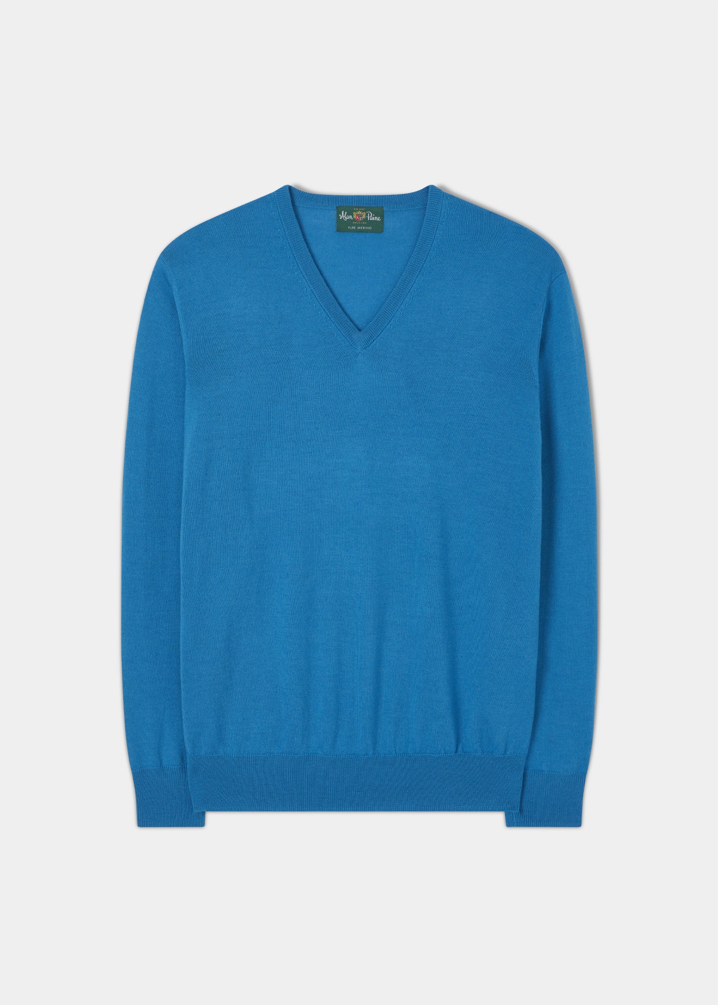 Men s Merino Wool V Neck Jumpers Merino V Neck Sweaters Alan