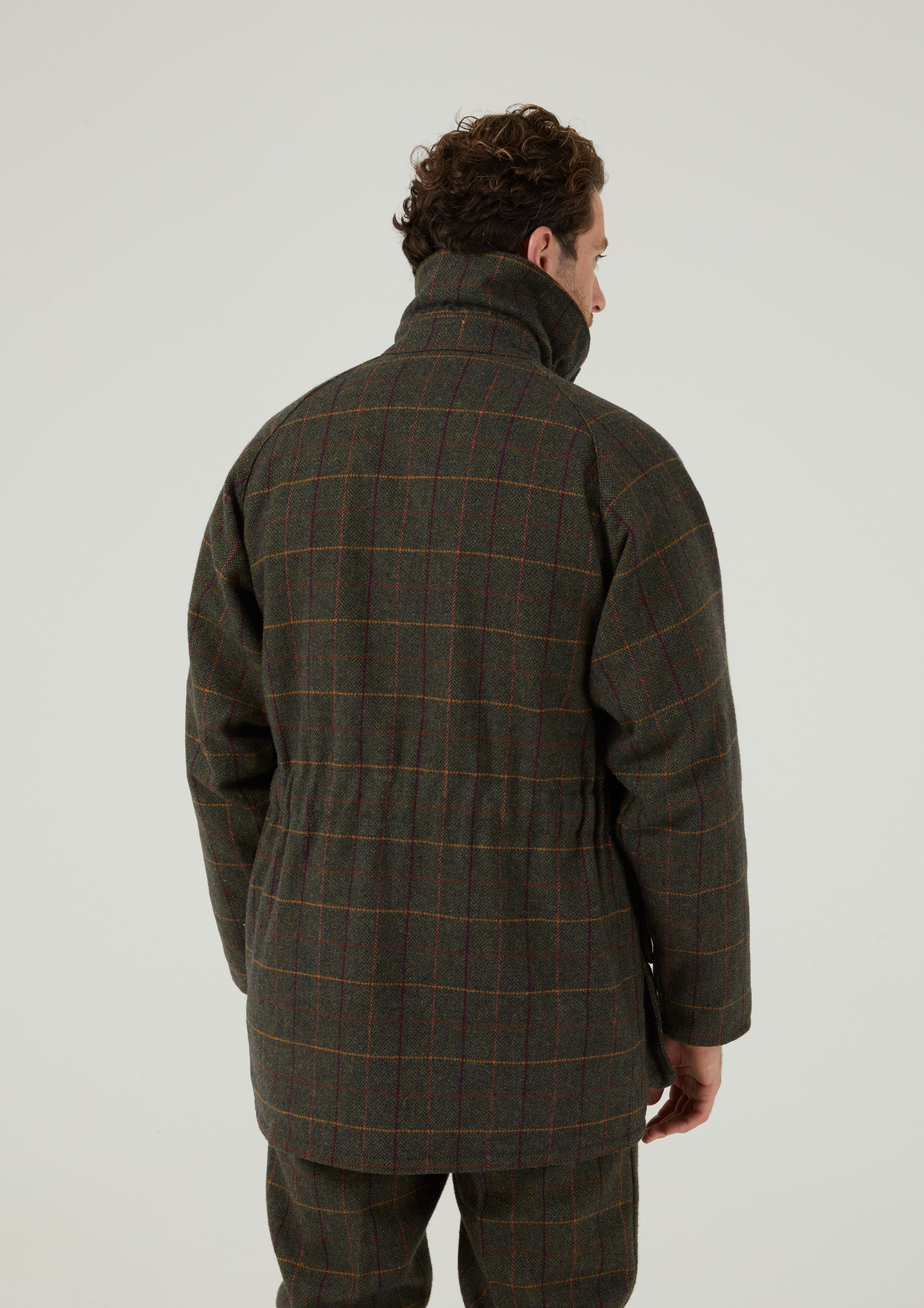 Rutland Men s Tweed Shooting Coat In Fern Alan Paine EU Alan