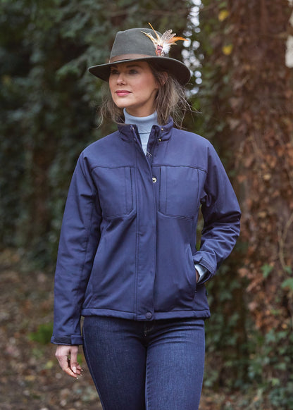 Westermoor Women's Softshell Jacket In Navy