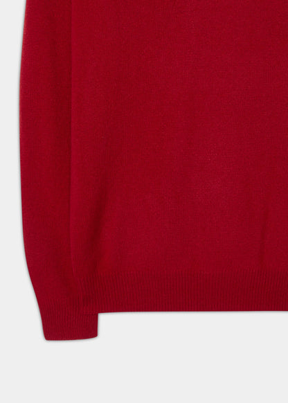 Lambswool-Jumper-Dubonnet